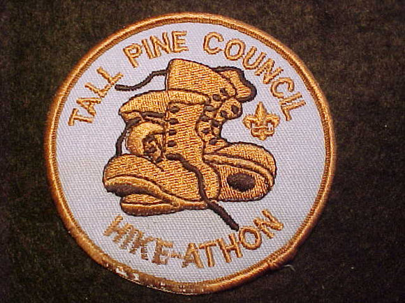 CUWE WILDERNESS TRAIL PATCH, TALL PINE C. HIKE-A-THON, USED