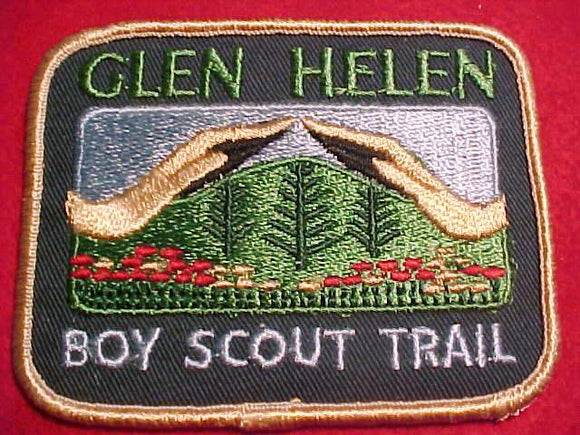 GLEN HELEN BOY SCOUT TRAIL PATCH