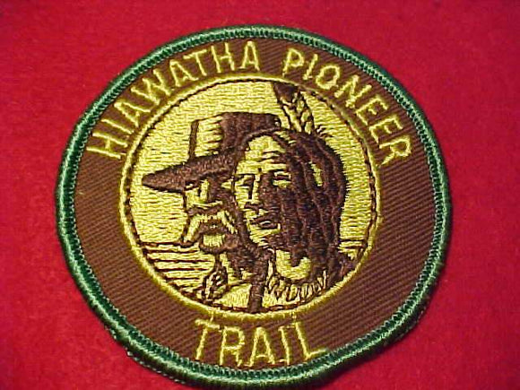 HIAWATHA POINEER TRAIL PATCH