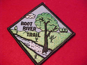 ROOT RIVER TRAIL PATCH, 1986
