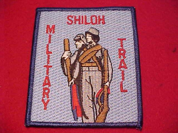SHILOH MILITARY TRAIL PATCH, COMPUTER STITCHED – Streamwood.net