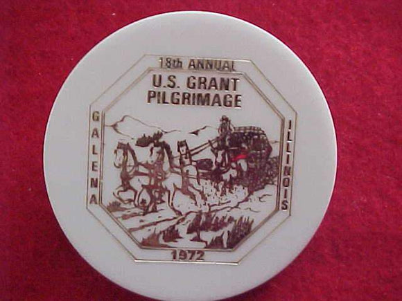 U. S. GRANT PILGRIMAGE N/C SLIDE, 1972, PLASTIC