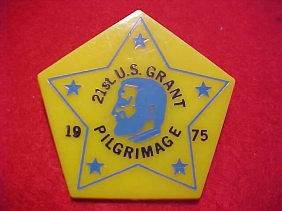 U. S. GRANT PILGRIMAGE N/C SLIDE, 1975, PLASTIC