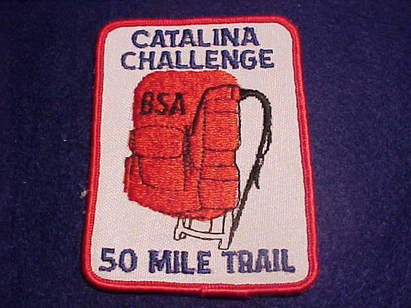 CATALINA CHALLENGE PATCH, 50 MILE TRAIL