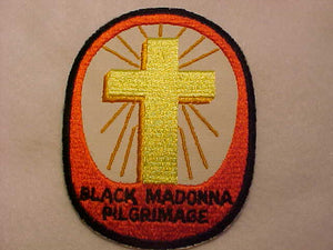 BLACK MADONNA PILGRIMAGE JACKET PATCH, 5.25 X 4"