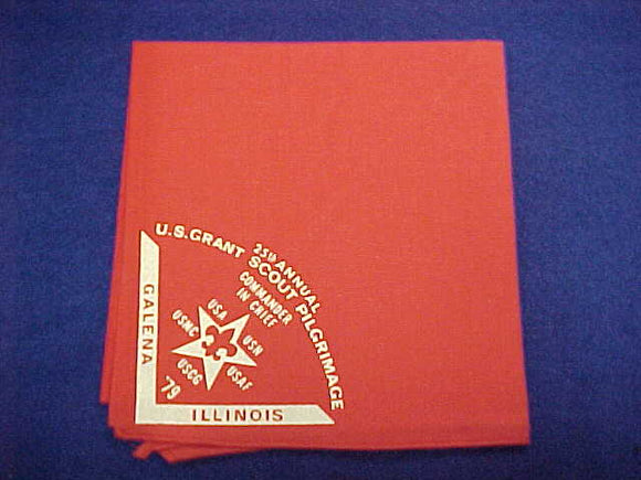 U. S. GRANT PILGRIMAGE N/C, 1979, 25TH ANNUAL, COMMANDER IN CHIEF, MINT