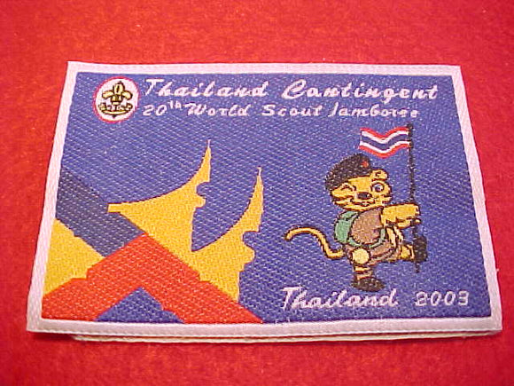 2003 WJ PATCH, THAILAND CONTIGENT