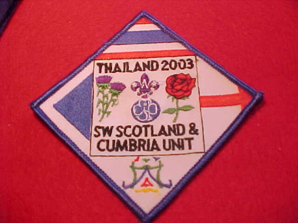 2003 WJ PATCH, U. K., SW SCOTLAND & CUMBRIA UNIT