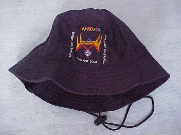 2003 WJ BUCKET HAT, SOLD AT TRADING POST, SIZE L, MINT