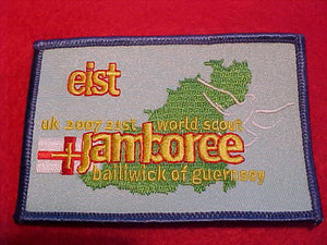 2007 WJ PATCH, U. K., BAILIWICK OF GUERNSEY, IST (INTERNATIONAL SERVICE TEAM)