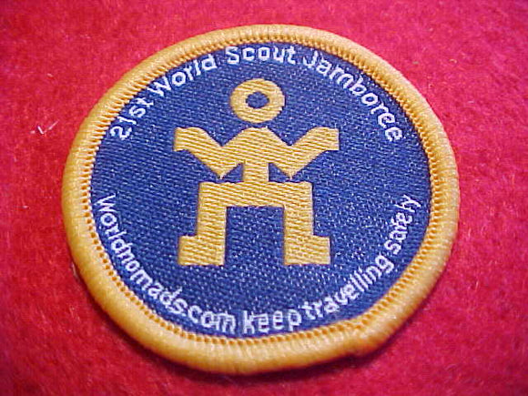 2007 WJ PATCH, WORLD NOMADS