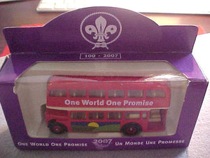 2007 WJ TOY BUS, "ONE WORLD ONE PROMISE"