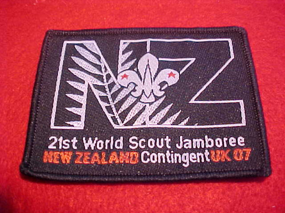 2007 WJ PATCH, NEW ZEALAND CONTIGENT