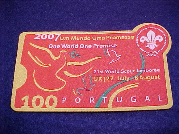 2007 WJ PATCH, PORTUGAL CONTIGENT