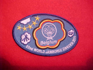 2011 WJ PATCH, BELGIUM CONTINGENT