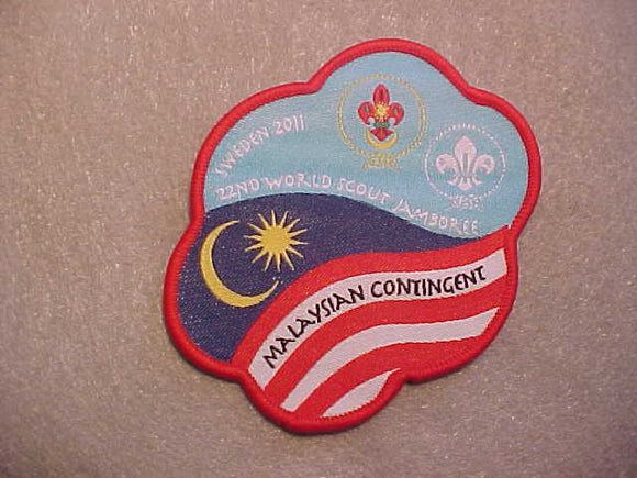 2011 WJ PATCH, MALAYSIA CONTINGENT