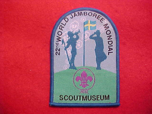 2011 WJ PATCH, SCOUT MUSEUM