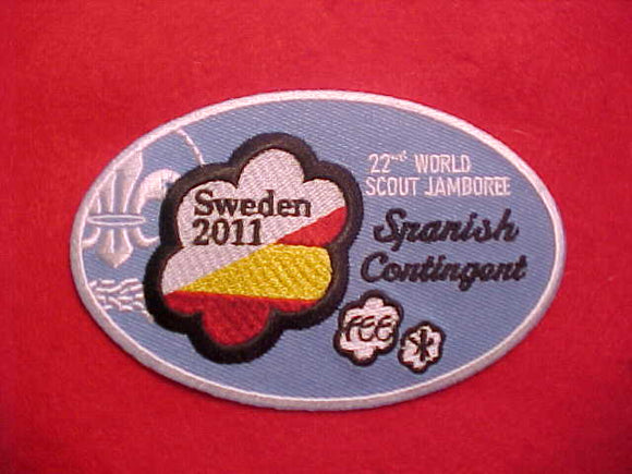 2011 WJ PATCH, SPAIN CONTINGENT