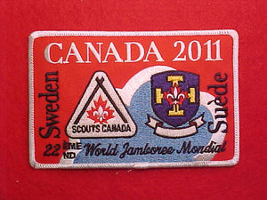 2011 WJ CANADA CONTINGENT PATCH