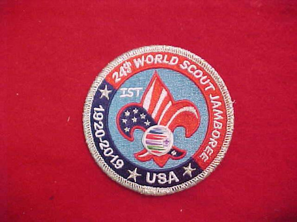 2019 WJ PATCH, BSA 1ST OFFICIAL ISSUE