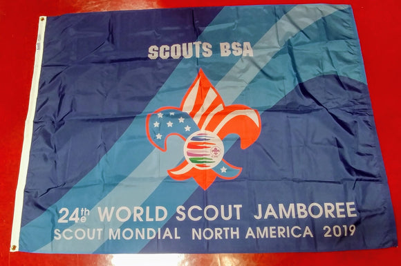 2019 WJ TROOP FLAG, SCOUTS BSA, 48X68