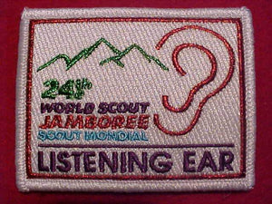 2019 WJ PATCH, LISTENING EAR