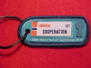 2019 WJ PATCH/BAGGAGE TAG, IST COOPOERATION