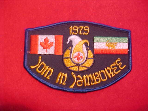 1979 WJ PATCH, JOIN-IN JAMBOREE, CANADA