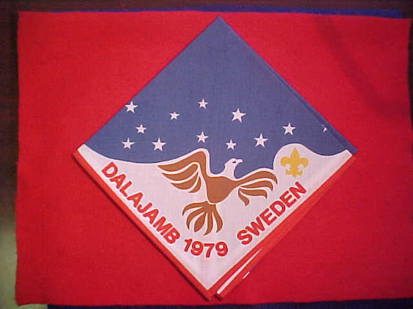1979 WJ NECKERCHIEF, DALAJAMB SWEDEN, BSA CONTINGENT
