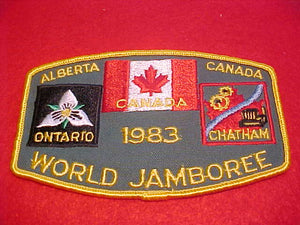 1983 WJ PATCH, CHATHAM, ONTARIO, CANADA CONTIGENT