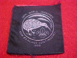 1983 WJ PATCH, NEW ZEALAND CONTIGENT, WOVEN