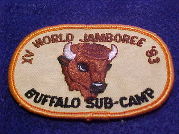 1983 WJ PATCH, BUFFALO SUB-CAMP