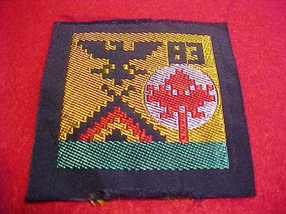 1983 WJ PATCH, GERMANY CONTIGENT, WOVEN
