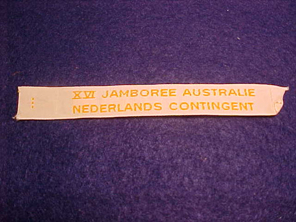 1988 WJ RIBBON, NEDERLANDS CONTIGENT