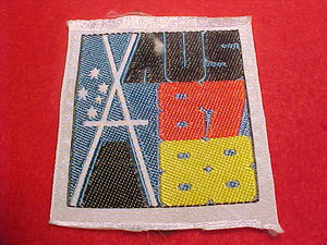 1988 WJ PATCH, GERMANY CONTIGENT, WOVEN