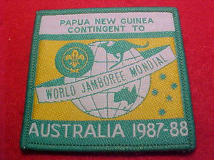 1988 WJ PATCH, PAPUA NEW GUINEA CONTIGENT