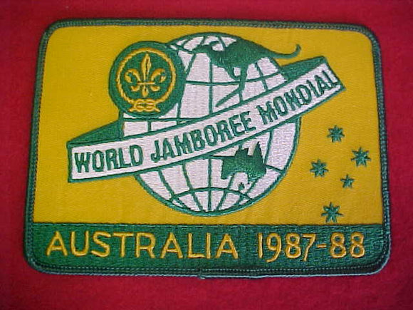 1988 WJ JACKET PATCH, OFFICIAL, 147X105MM
