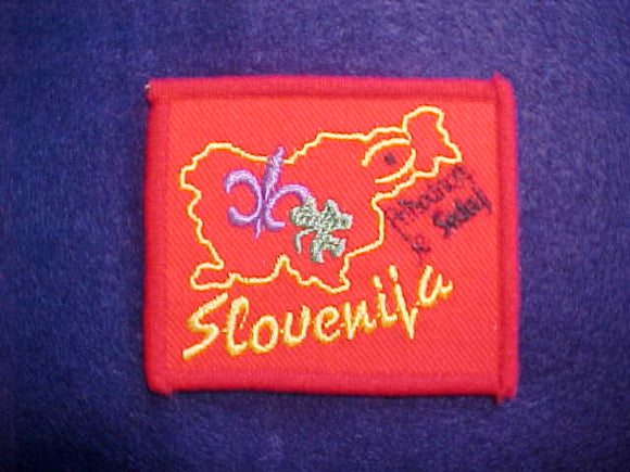 1995 WJ PATCH, SLOVENIA CONTINGENT
