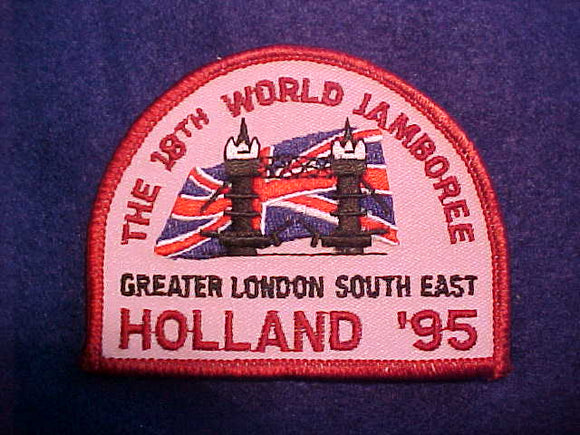 1995 WJ PATCH, GREATER LONDON SOUTHEAST CONTINGENT