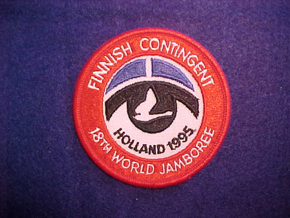 1995 WJ PATCH, FINLAND CONTINGENT