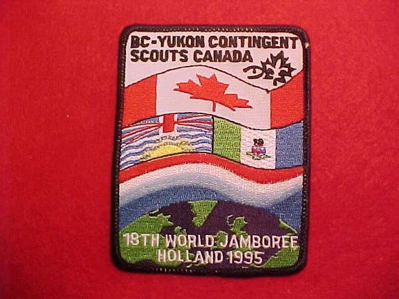 1995 WJ PATCH, CANADA BC-YUKON CONTINGENT