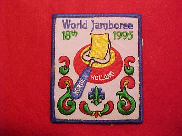 1995 WJ PATCH, NORWAY CONTINGENT