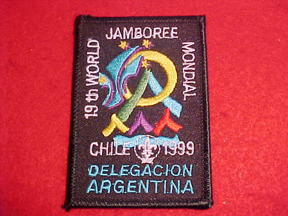1999 WJ DELEGATE PATCH, ARGENTINA