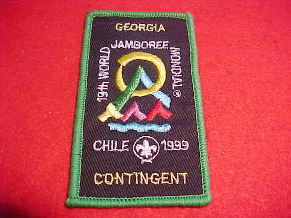 1999 WJ CONTINGENT PATCH, GEORGIA