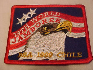 1999 WJ PATCH, BSA CONTINGENT, OFFICIAL