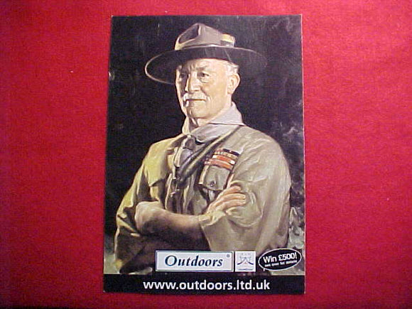 2003 WJ PRIZE CARD, UK OUTDOORS STORE WEBSITE