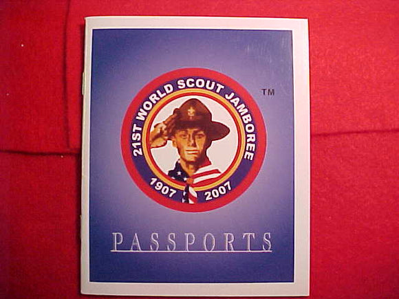 2007 WJ BOOKLET, BSA PASSPORTS DEVOTIONAL GUIDE