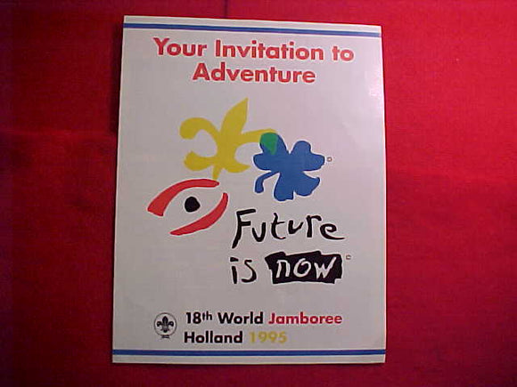 1995 WJ BROCHURE, BSA INVITATION TO ATTEND