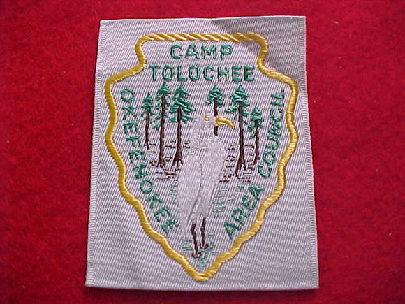CAMP TOLOCHEE, OKEFENOKEE A. C., WOVEN