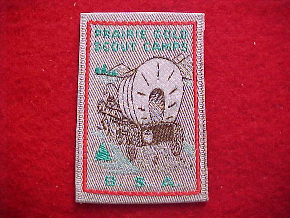 PRAIRIE GOLD SCOUT CAMPS, WOVEN